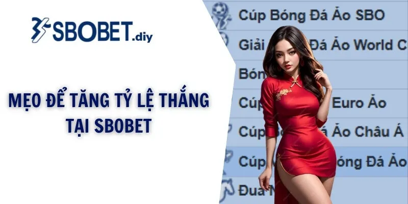 Mẹo để tăng tỷ lệ thắng tại SBOBET